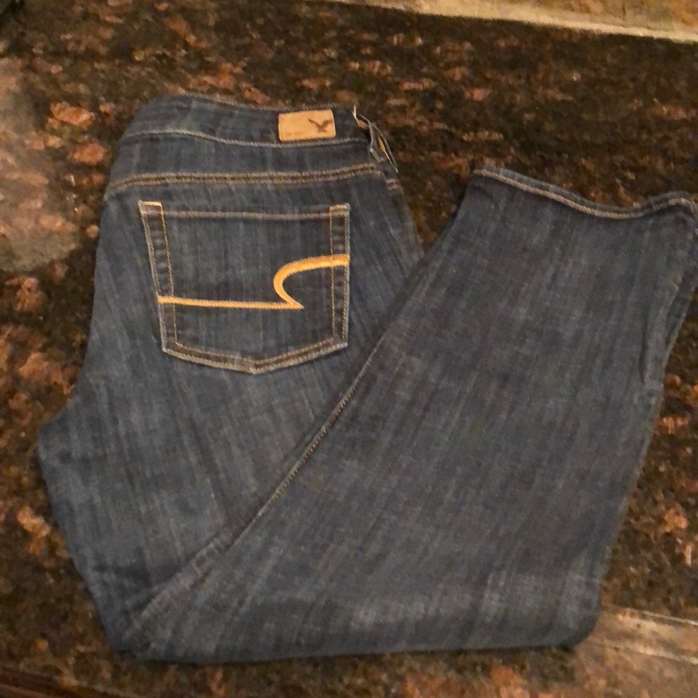Capri jeans